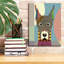 «Red Doberman Pinscher» par Lanre Adefioye, art mural sur toile-131212330