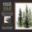 «Simple Evergreen II», reproduction encadrée - bois massif-719620597-719620602