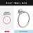 Delta Becker Wall Mounted Towel Ring-116285017