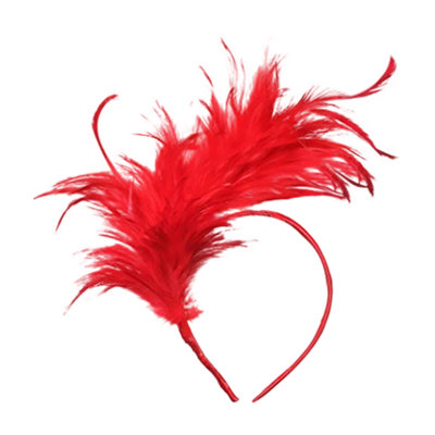 Kbndieu Headband Headband Style Hairband Retro Hair Carnival Headpiece Headband Fascinator Headbands Women's Cocktail Party Fascinator Fancy