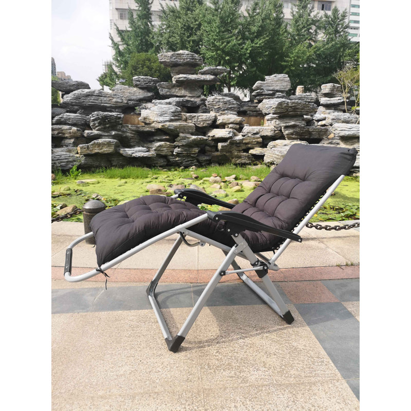 Arva Reclining with Cushion, Grey