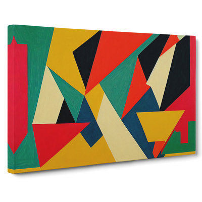 Modern Abstract Shapes Vol.2 - Wrapped Canvas