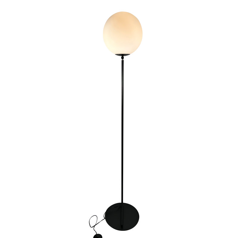 Carlyle 62'' Novelty Floor Lamp, Black