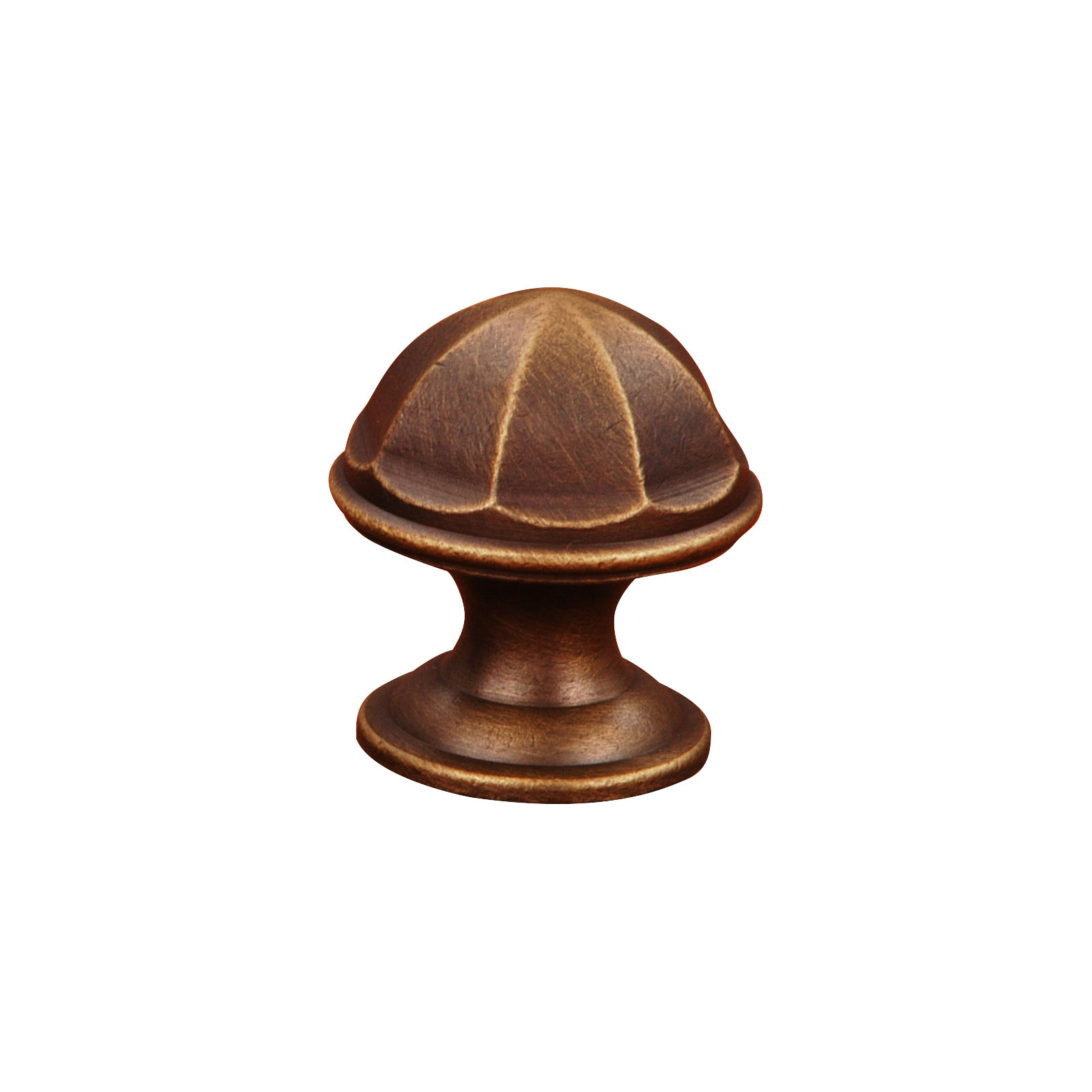 Contoured Dome 1 1/16" Knob CK Series, Antique English