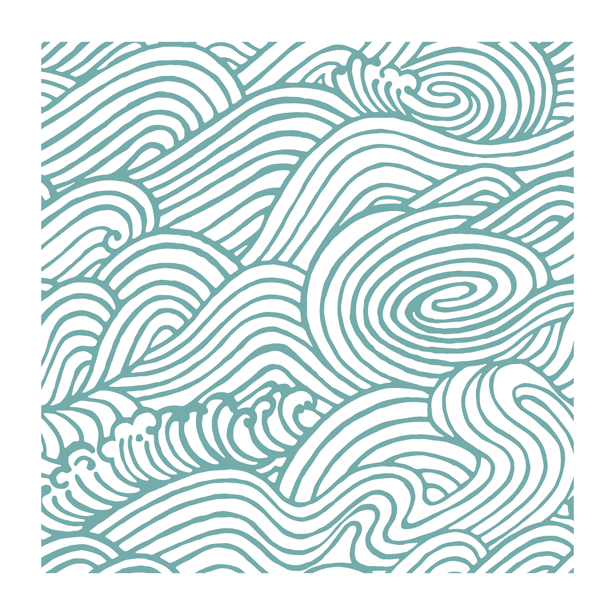 Juanita Peel & Stick Wallpaper, Blue