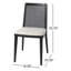 Chaise d'appoint rembourrée en tissu Pennington-1578138752