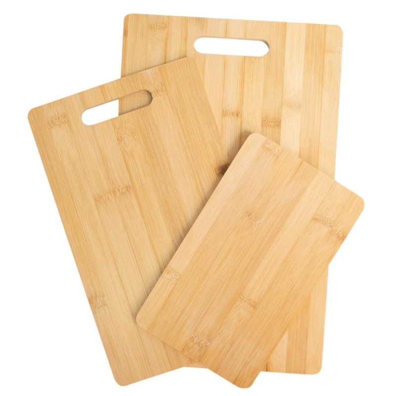 Dieurold 3 Piece Bamboo Cutting Board Set