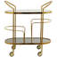 Brassie Metal Bar Cart