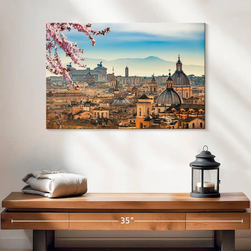 Ravi Rome, 16" H x 24" W