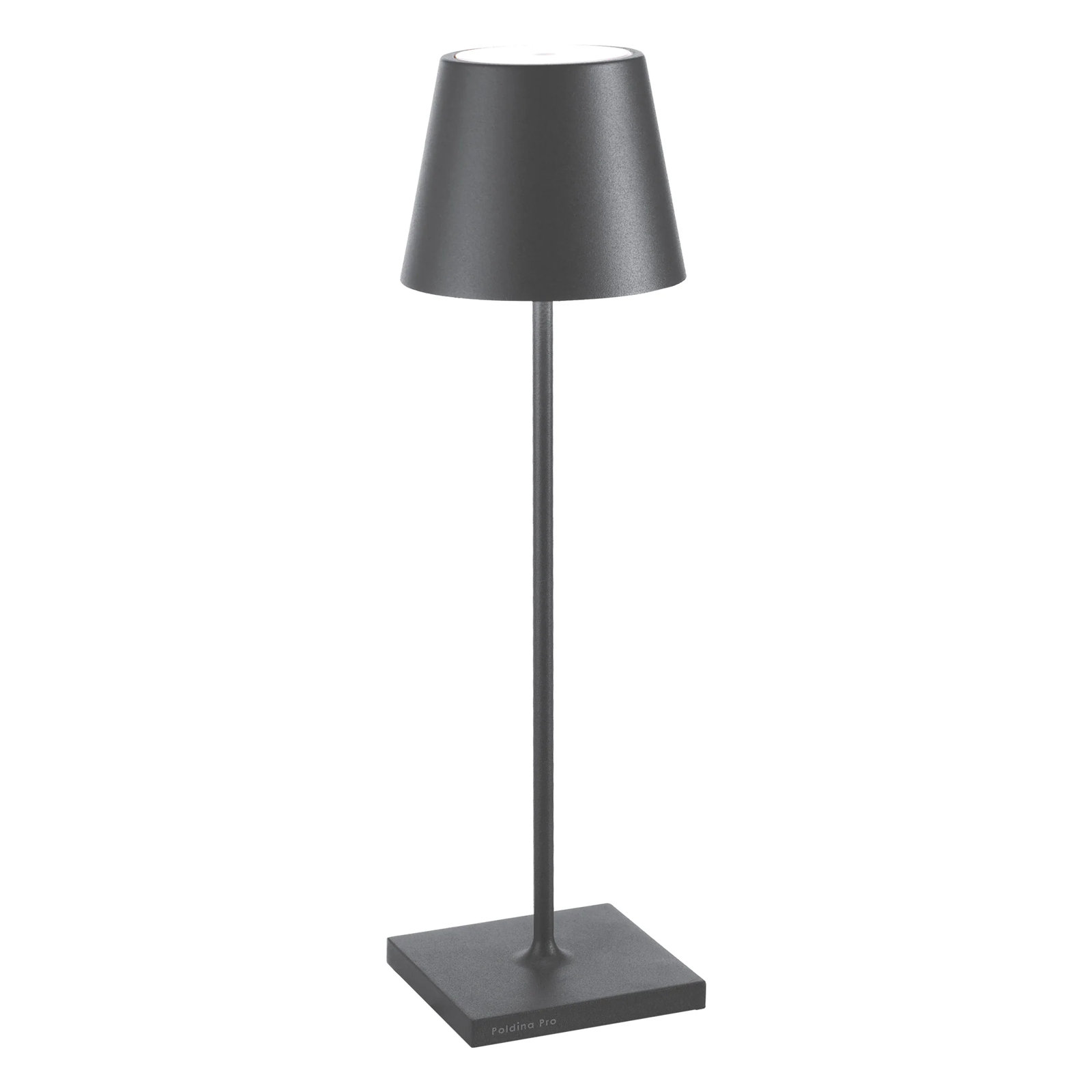 Poldina Table Lamp, Dark Gray