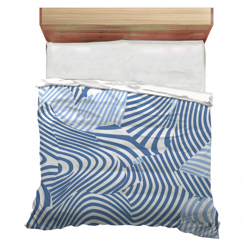 Édredon uni en microfibre / polyester, Édredon simple