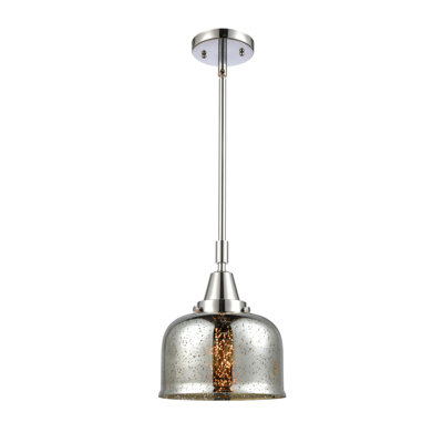 Luminaire suspendu en forme de cloche à 1 lumière Lesher
