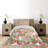 Motifs Farmhouse / Country Polyester Floral Coverlet