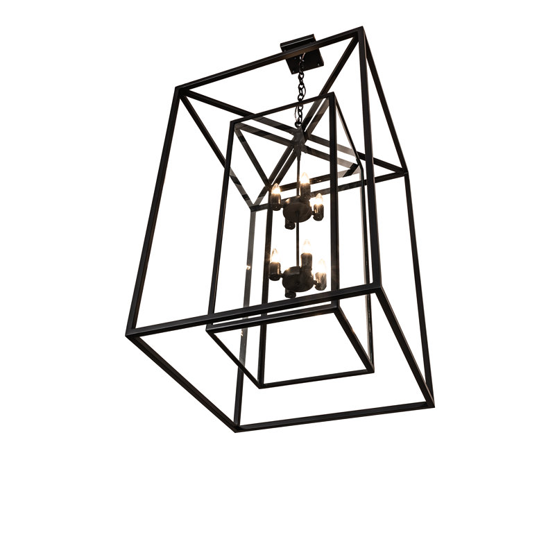 28" Square Kitzi Box Pendant