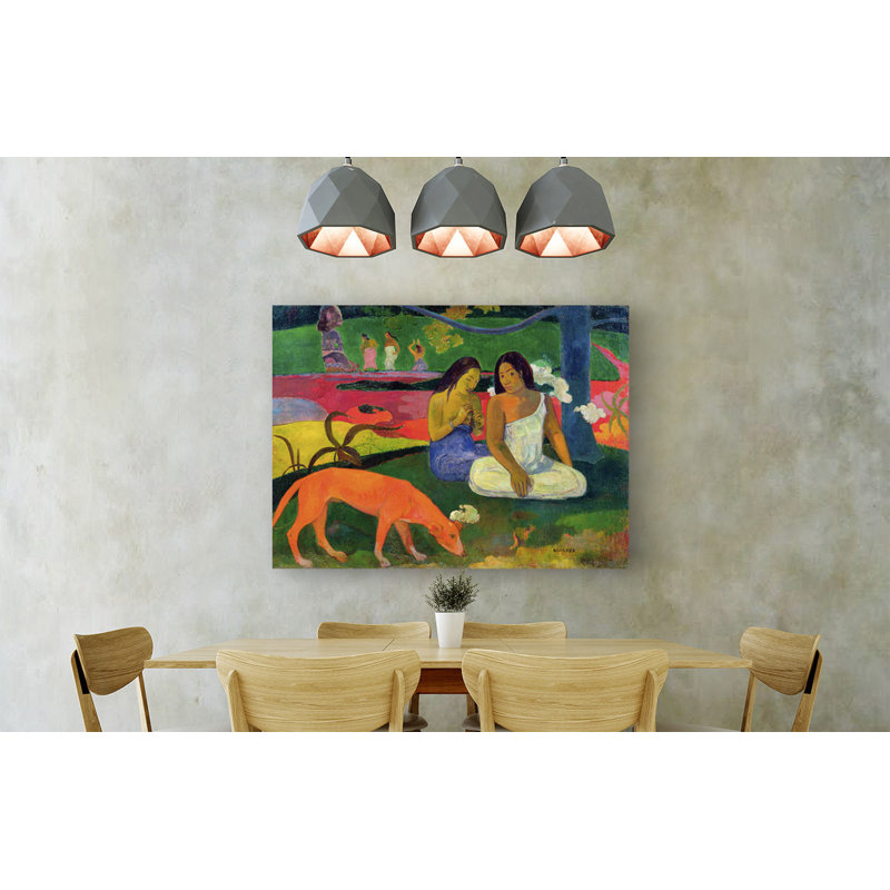 Arearea by Paul Gauguin - Wrapped Canvas Painting, 60cm H x 80cm W x 4cm D