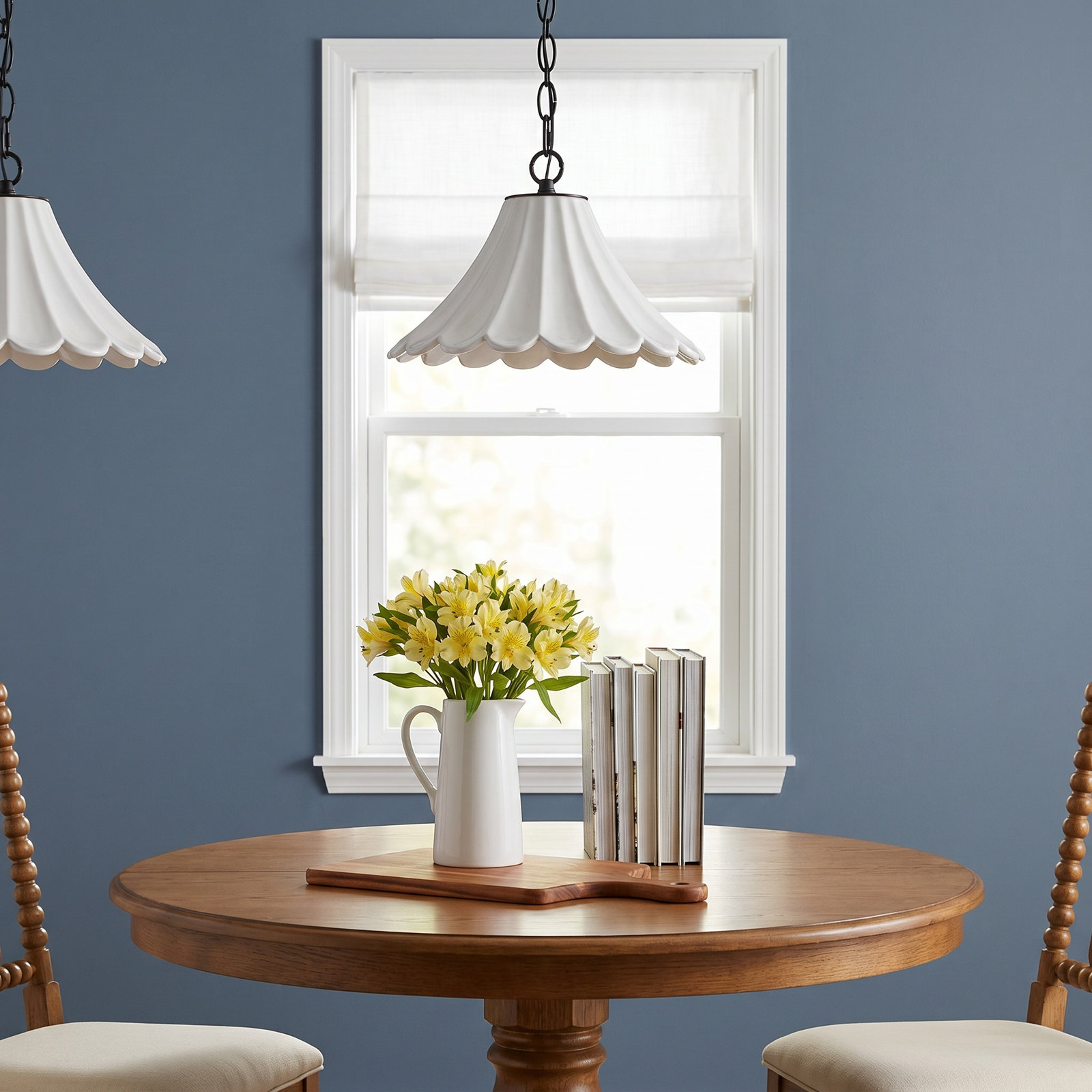Cally Dimmable Single Light Pendant, 12" H x 12" W x 12" D