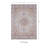 Emanuel Traditional Machine Woven Flatweave Ivory and Gold Area Rug with Non Skid Backing -539130266