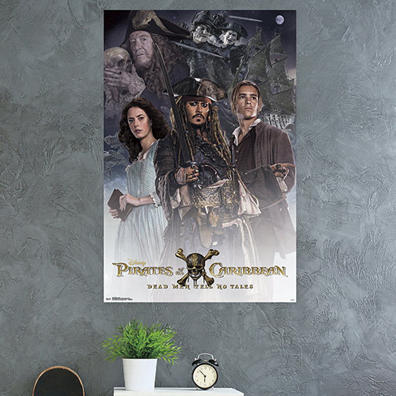 Pirates des caraïbes : « the dead masculins tell no contes », impression sur papier
