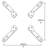 Mount-It! VESA Mount Adapter Kit, TV Wall Mount Bracket Adapter Fits 23 to 42 in., Hardware Included