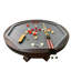 Fairfield Brazos 54" 3-in-1 Pedestal Table