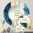 Indigo Panel IV - Modern Mirror-46009941