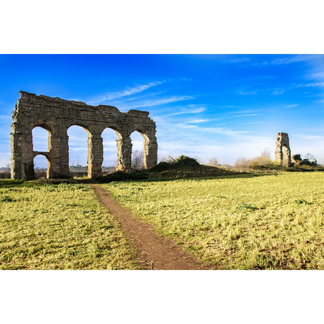 Aqueducts Park in der Appia Street - Leinwandbild