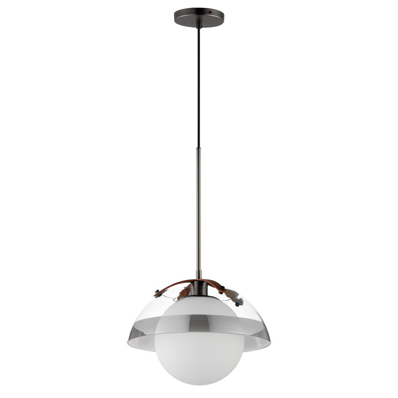 Domain 1 - Light Pendant, Gunmetal, Smoke