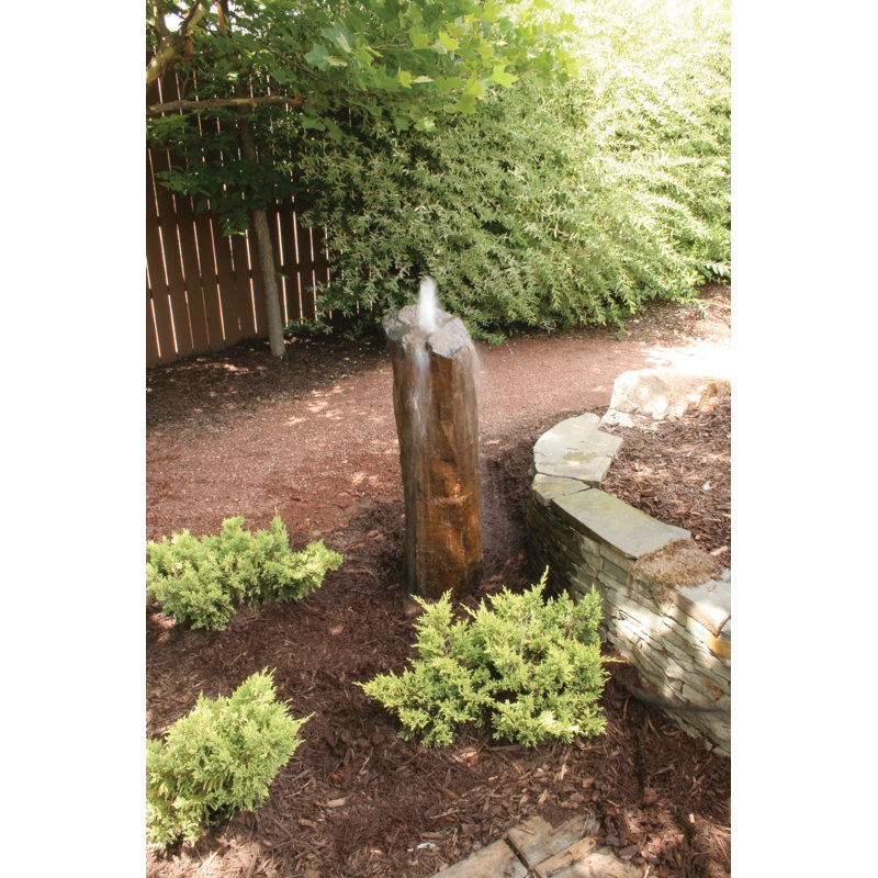 Handcrafted Outdoor Column Fountain