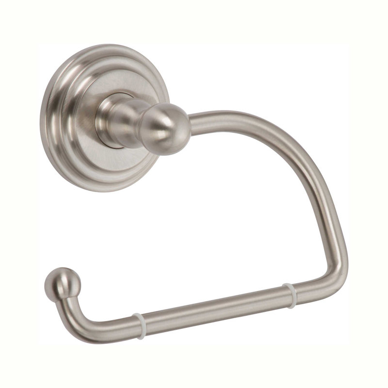 Chelsea Hanging Toilet Paper Holder, Satin Nickel