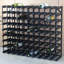 Liddle 90 Bottle Floor Wine Bottle Rack-12254773