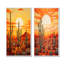 Cactus coucher de soleil ombres - ensemble de 2 reproductions d'art mural cactus-1641418027-1641418028