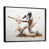 Black Floater Framed selected