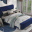 Grand lit tapissier en bois Demicah-90047066-87386256