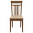 Liandra Chestnut 5-Piece Dining Set