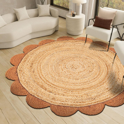 Cosner Hand Braided Area Rug