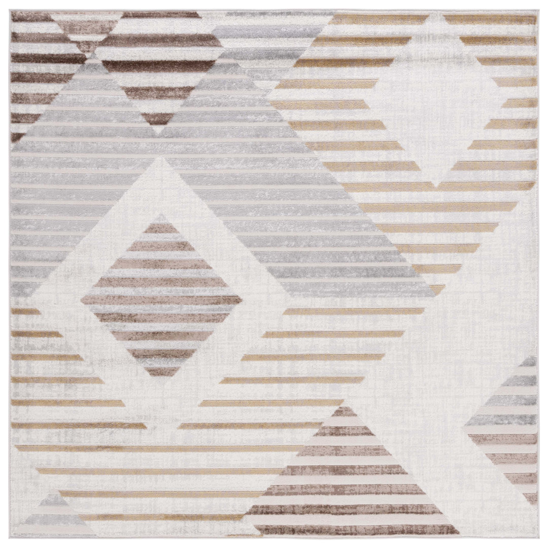 Geometric 244cm X 305cm Area Rug