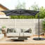 Aanyah 300cm Cantilever Parasol-1431804361