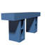 Console de 71 pouces de long avec prise de courant, table d'entrée avec tablettes de rangement-129195889-129195892-129195893