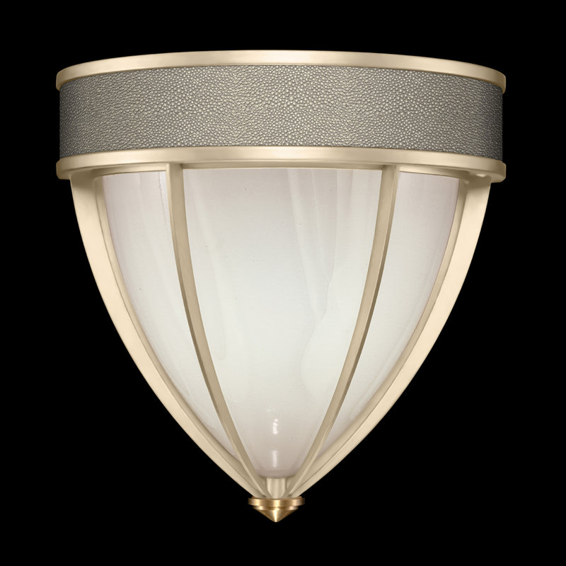 Applique murale H 12,25 po Mirage, Coco, Laiton / champagne