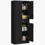 Armoire de cuisine 71 "avec tiroir et tablette réglable, armoire de rangement autoportante haute, bois-1999948705
