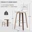 Tabouret pivotant rembourré-712435034-710368774