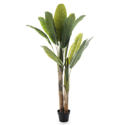 Kunstbaum Bananenblattbaum im Topf
