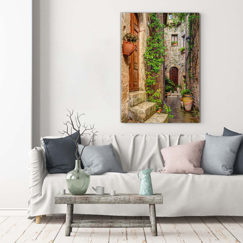 Italian Streets - Wrapped Canvas Print