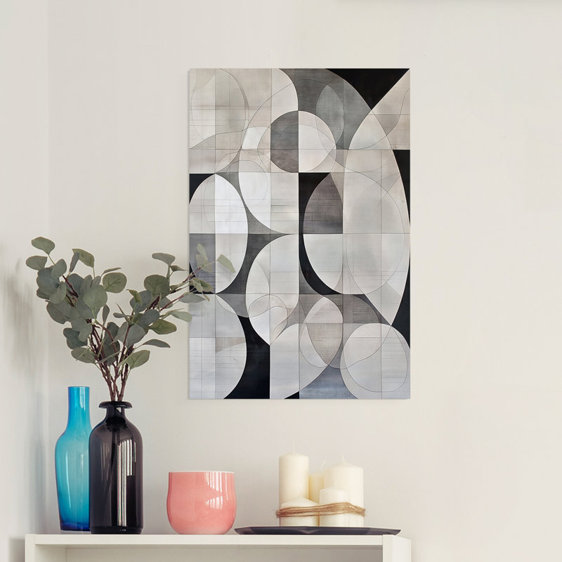 Série ABSTRACT XL III - Impression sur toile seulement - NON CADRE, H 18 po x l 12 po