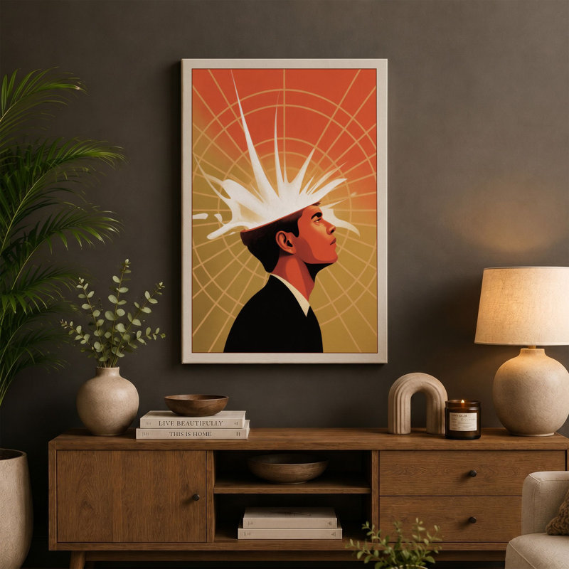 Print, 24x16 - 61.0 x 40.6 cm, Terracotta Border