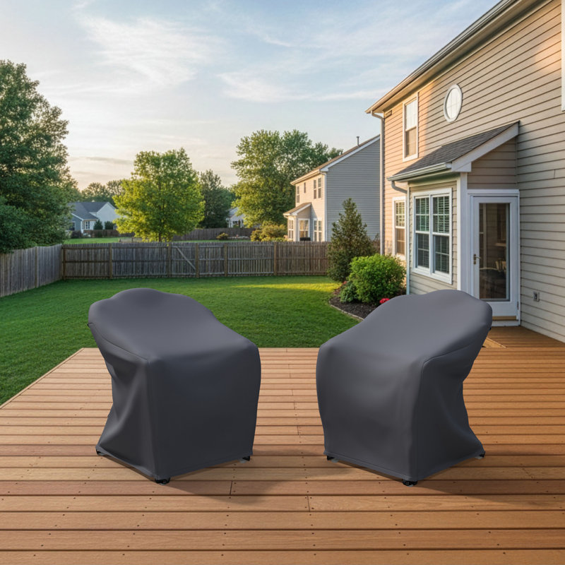 Arved Wicker Outdoor Lounge Chair Covers