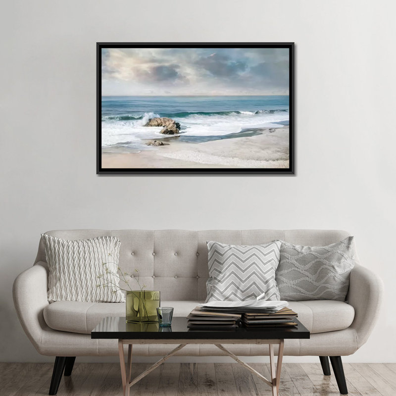 «A Forever Moment», reproduction de photo sur toile, H 18 po x l 26 po x p 1,5 po, Toile avec cadre noir, Pas de tapis