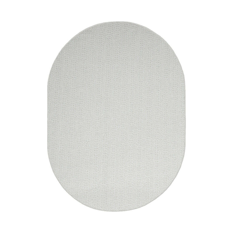 Tapis ivoire Iconic, Ovale 9 pi x 12 pi