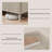 24 Pair Shoe Storage Cabinet With Sliding Doors And Adjustable Shelves-64701452