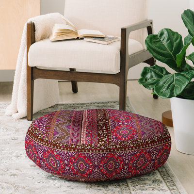 Coussin de plancher rond à rayures st hill farah aimee